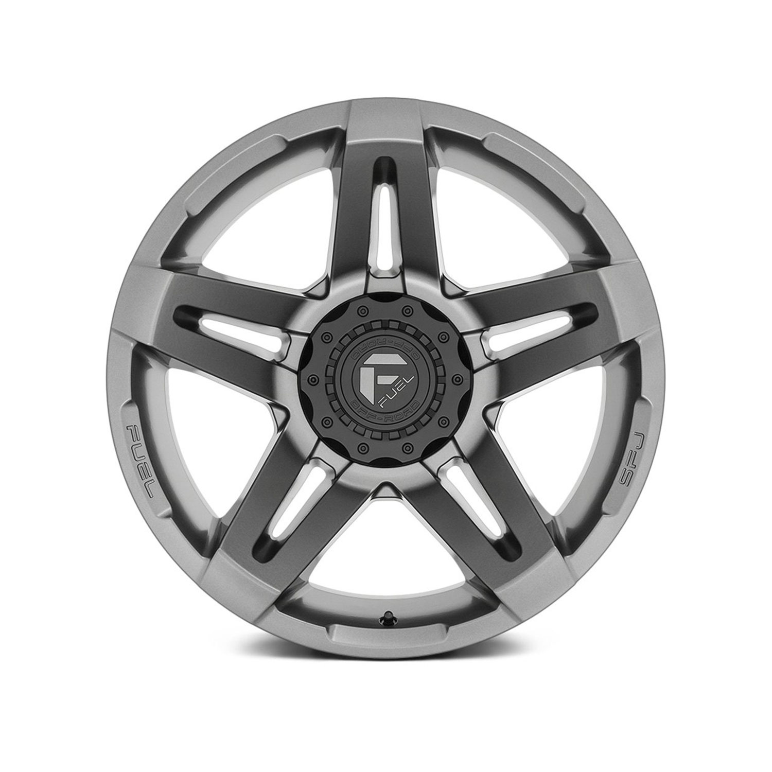 FUEL® - D764 SFJ 1PC Matte Anthracite - Görsel 2